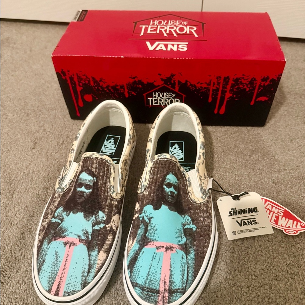 Vans House of Terror NWT The Shining Shoes Size 7.5 women / 6 men - Picture 3 of 6